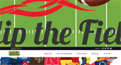 Desktop Screenshot of flipthefield.com